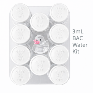 3mL BAC Water Kit (10 vials)