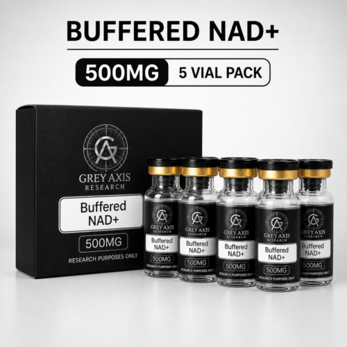 NAD+ 500 (Buffered), 5 Vial Pack