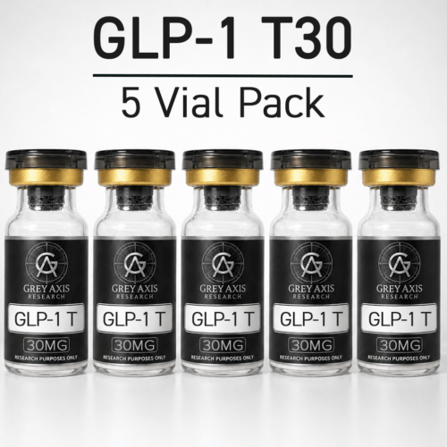 GLP-1 T30 (GLP-1 + GIP Dual Agonist), 5 Vial Pack