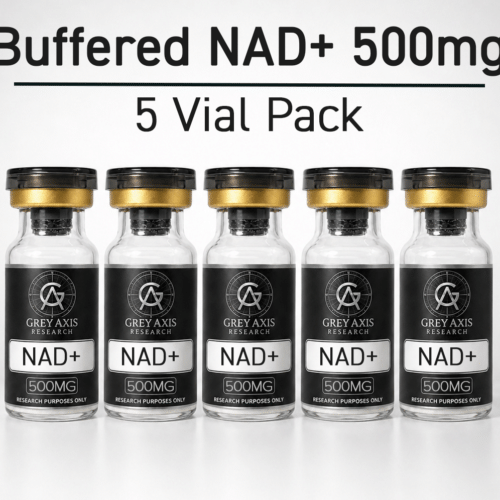NAD+ 500 (Buffered), 5 Vial Pack