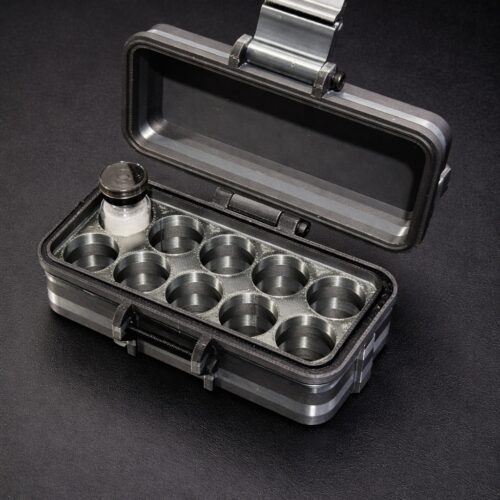 Grey Axis 10 Vial Case