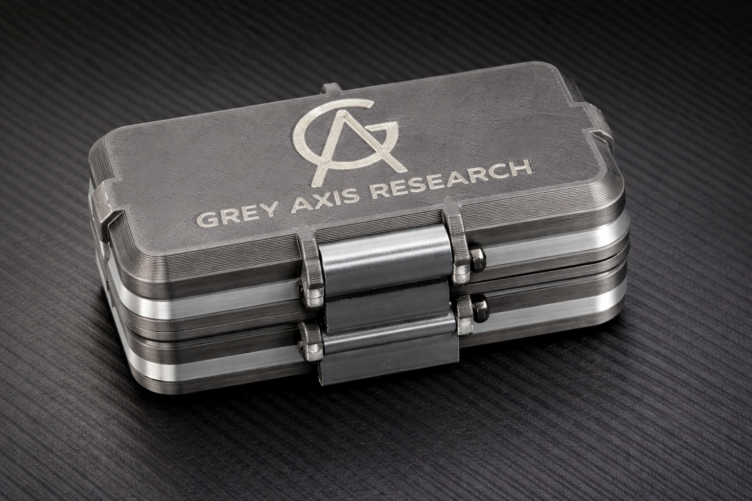Grey Axis 10 Vial Case exterior